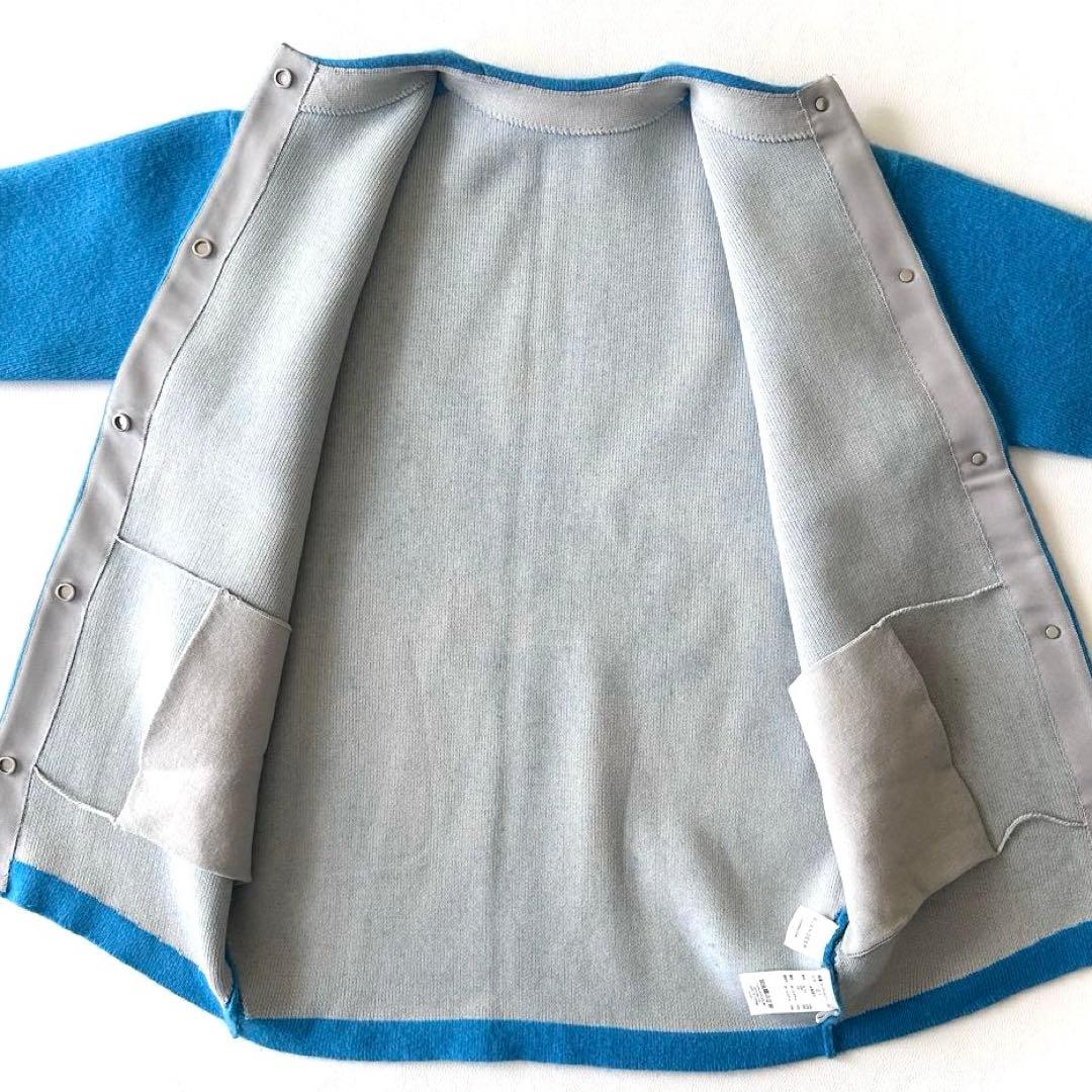 美品 希少 エレンディーク ベーシックCNラクーンミックスWカーディガン 01