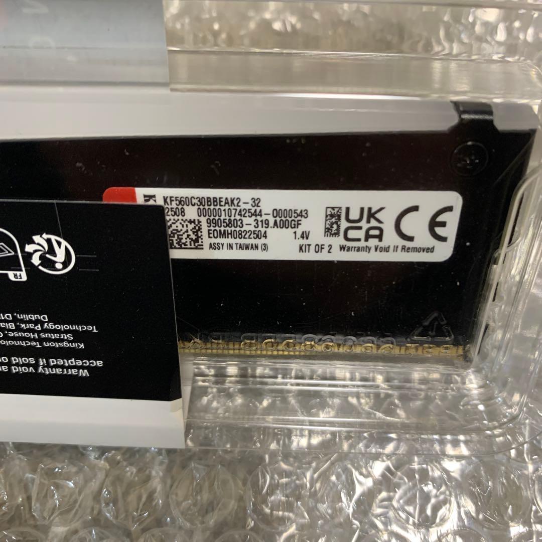 G*i様 z*】様 KINGSTON FURY DDR5 32GB (2x16G