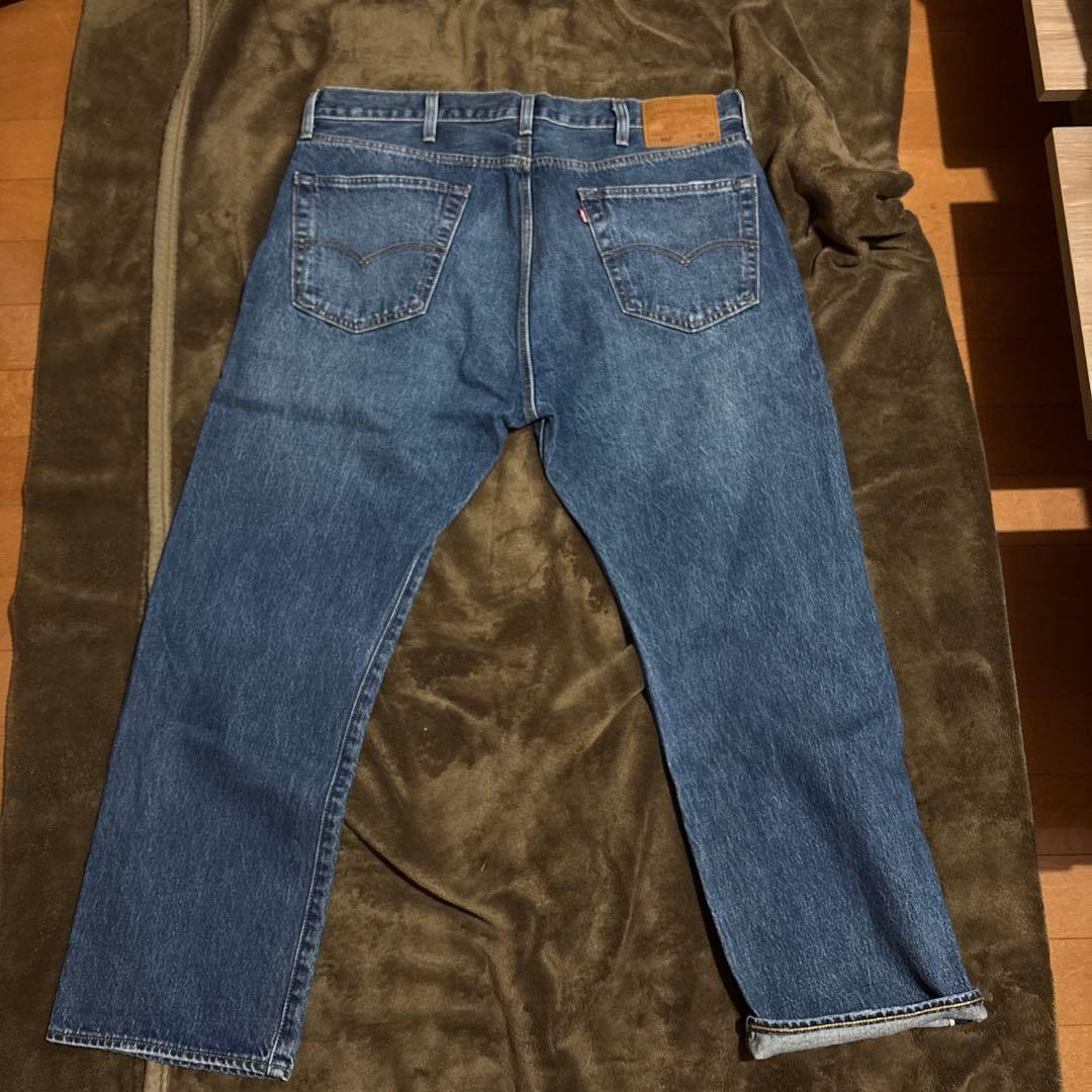 ジャーナルスタンダード リーバイス 別注 501 セルビッチ インディゴ　W38