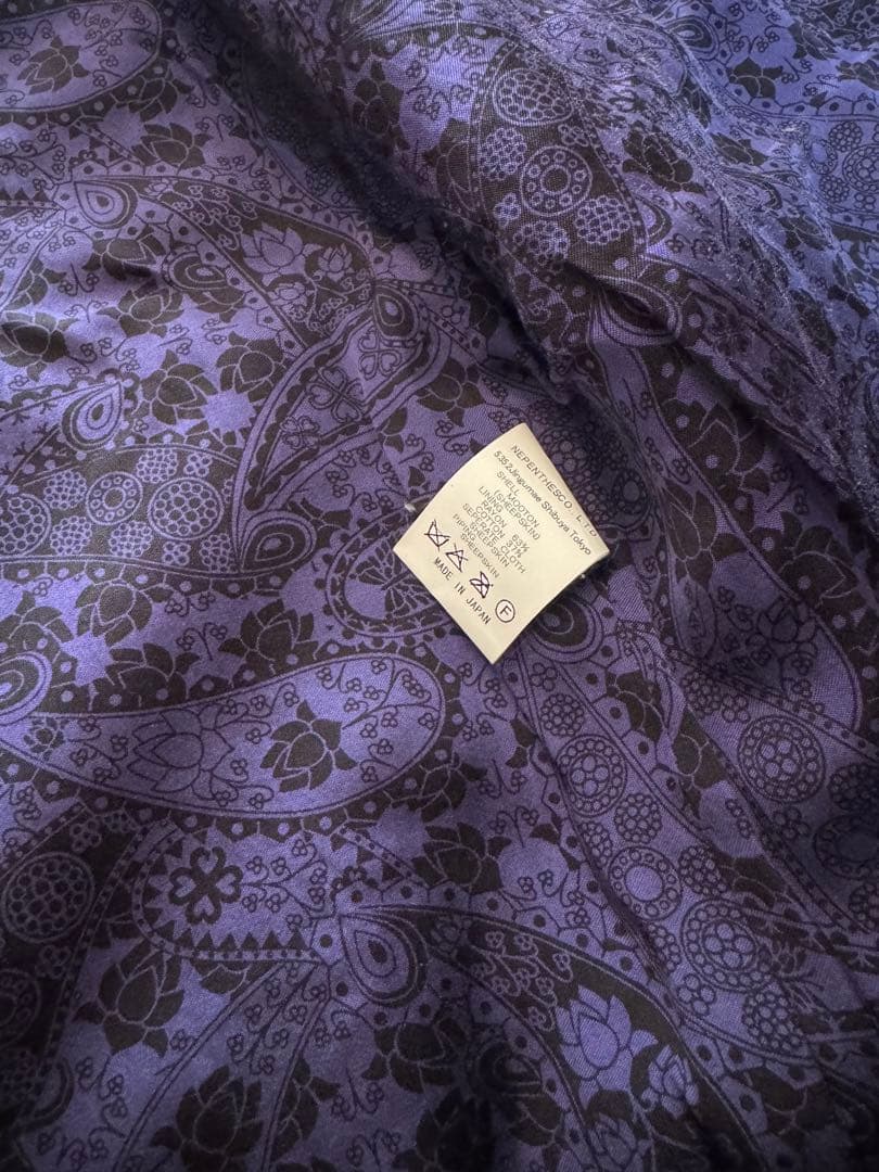 Needles ムートン ベスト L