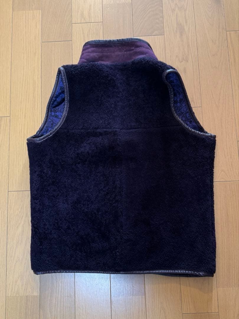 Needles ムートン ベスト L