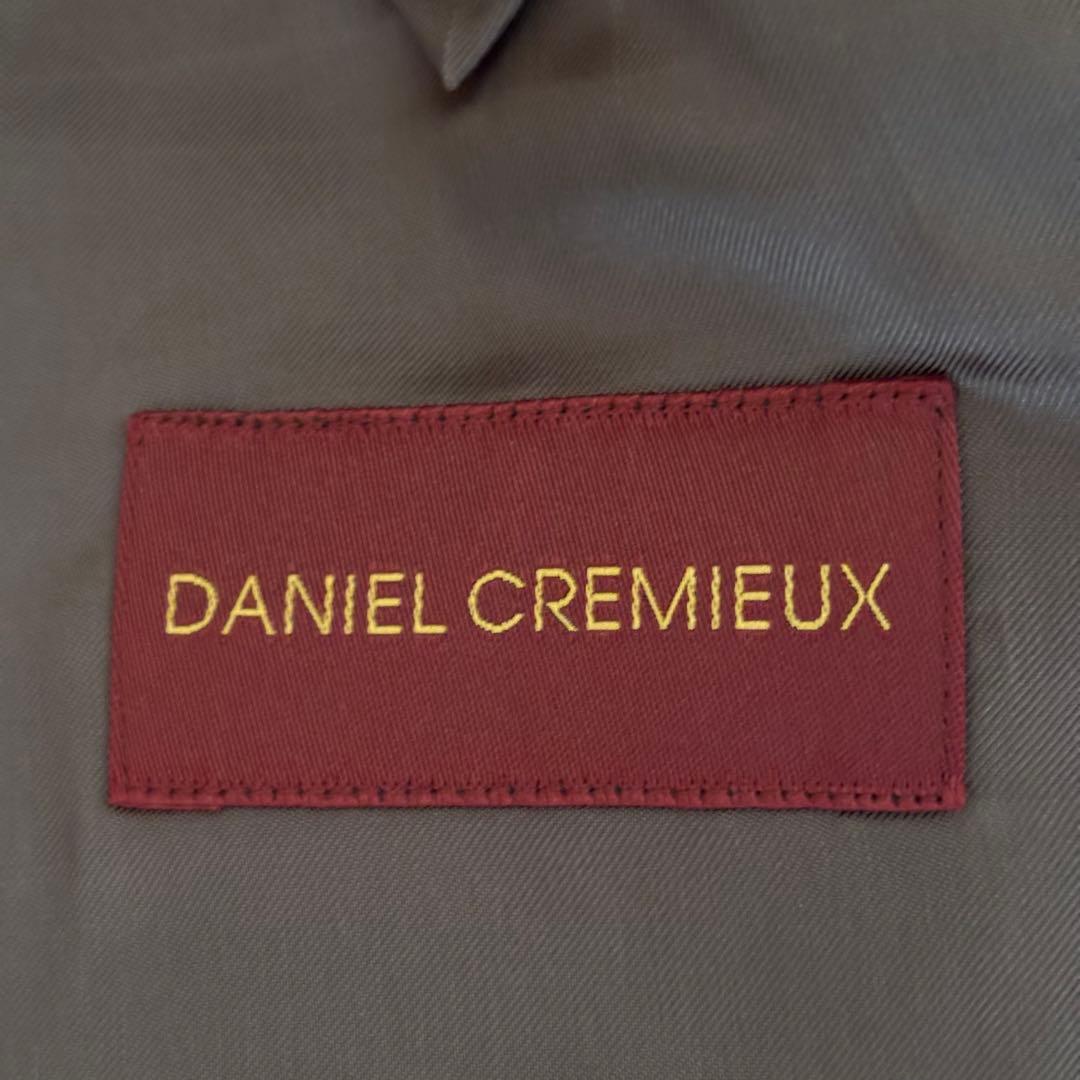 DANIEL CREMIEUX セットアップ　ダブル　ストライプ　ダークグレー