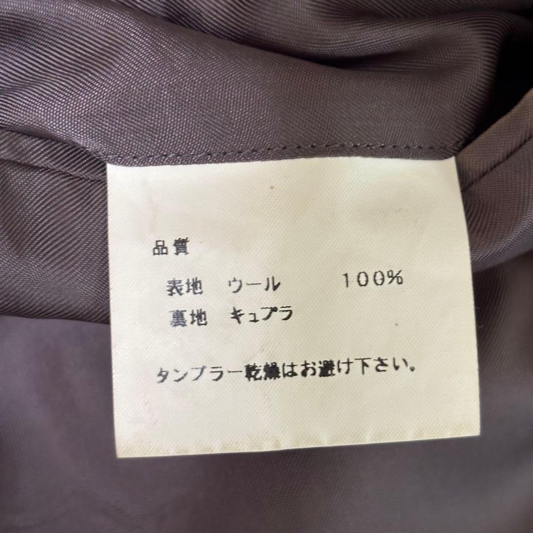 DANIEL CREMIEUX セットアップ　ダブル　ストライプ　ダークグレー