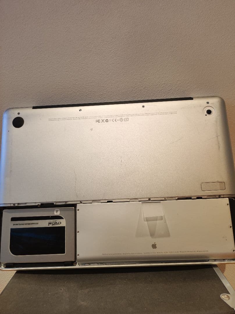 Apple MacBook 13インチ A1278 本体 SSD搭載 現状