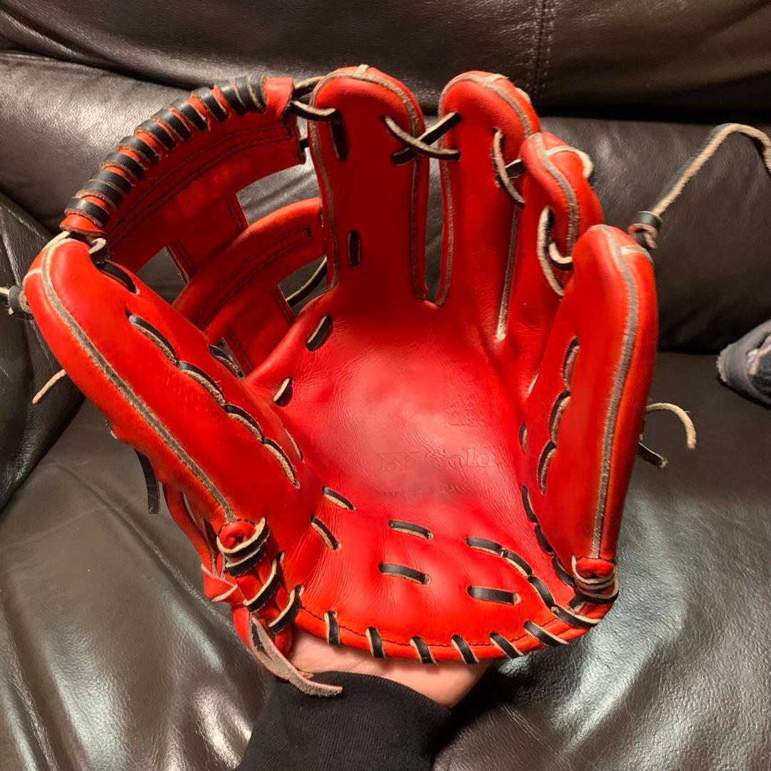 ハイゴールド　心極　硬式内野手用グローブ