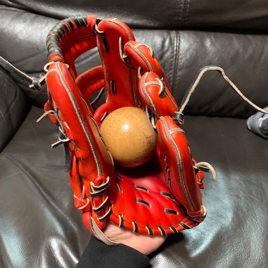 ハイゴールド　心極　硬式内野手用グローブ