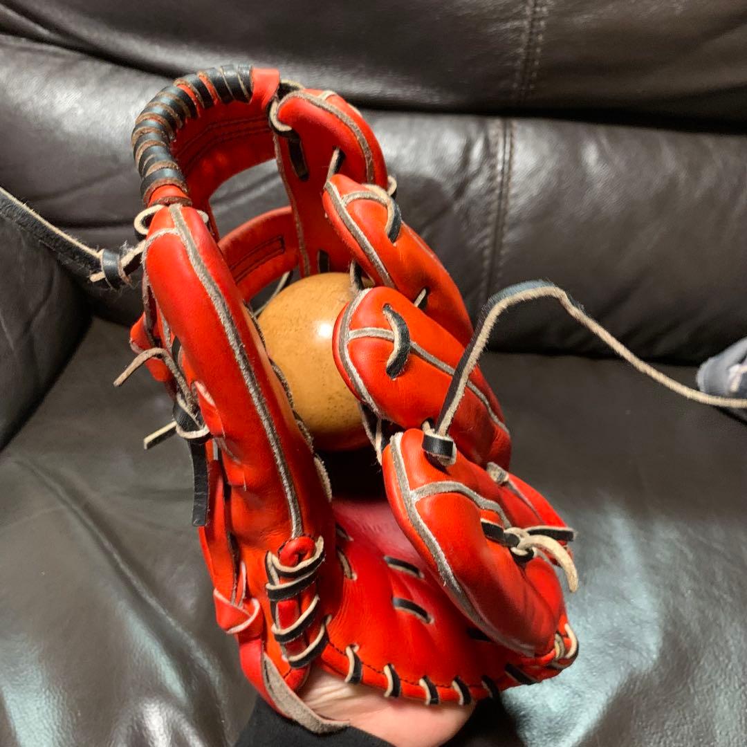 ハイゴールド　心極　硬式内野手用グローブ