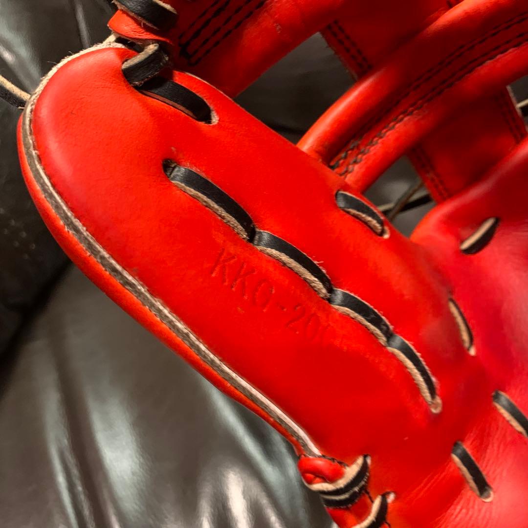 ハイゴールド　心極　硬式内野手用グローブ