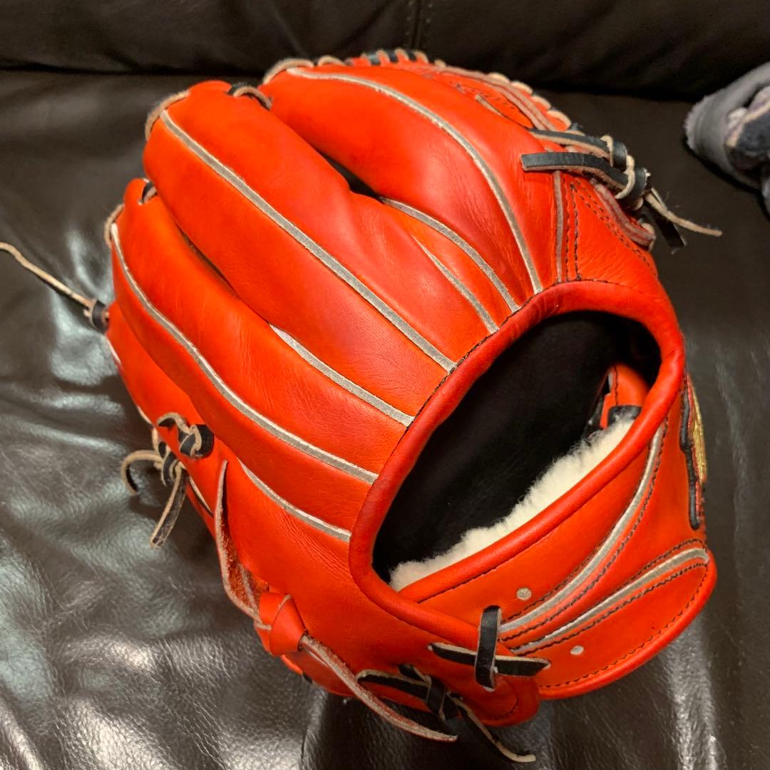 ハイゴールド　心極　硬式内野手用グローブ