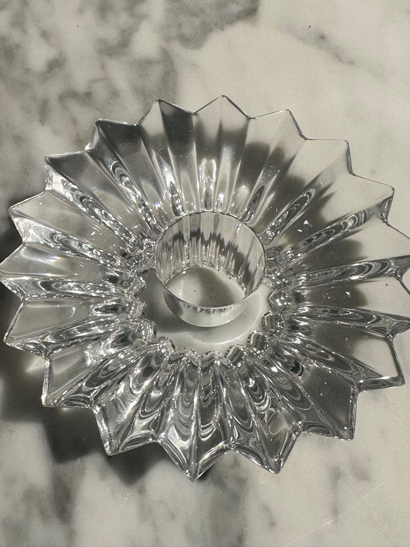 Baccarat バカラ　キャンドルホルダー　又はワインコルクスタンド　2種