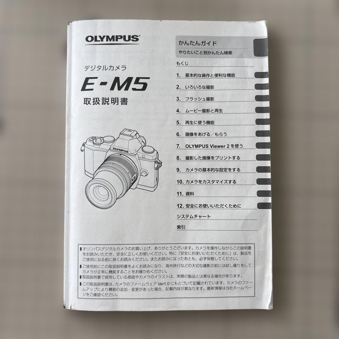 OLYMPUS OM-D E-M5 シルバー （ショット数8679回）