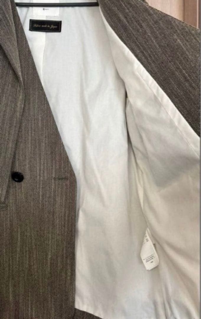 AMERI テーラードジャケット グレイッシュベージュ