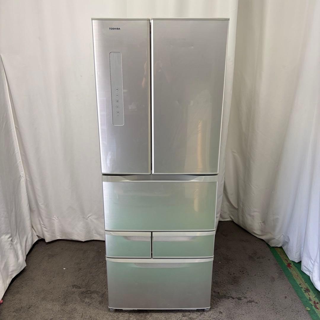 ❤️設置無料❤️　冷蔵庫　東芝　500-600ℓ　フレンチドア　ベジータ　安い　中古