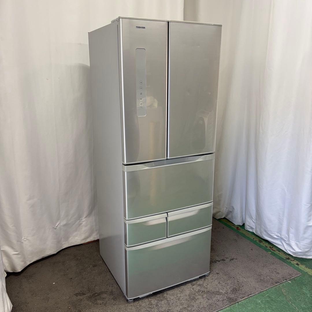 ❤️設置無料❤️　冷蔵庫　東芝　500-600ℓ　フレンチドア　ベジータ　安い　中古