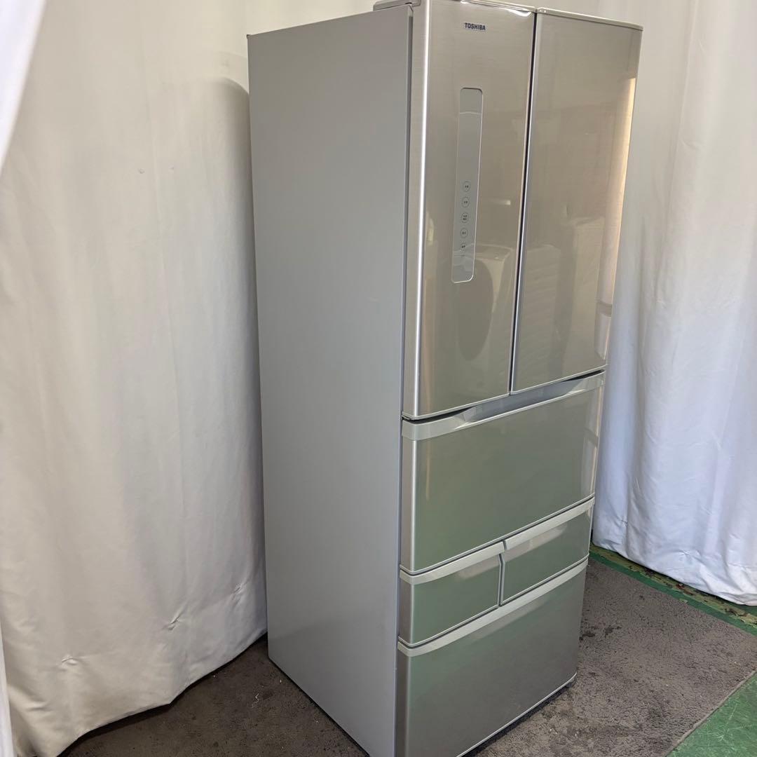 ❤️設置無料❤️　冷蔵庫　東芝　500-600ℓ　フレンチドア　ベジータ　安い　中古