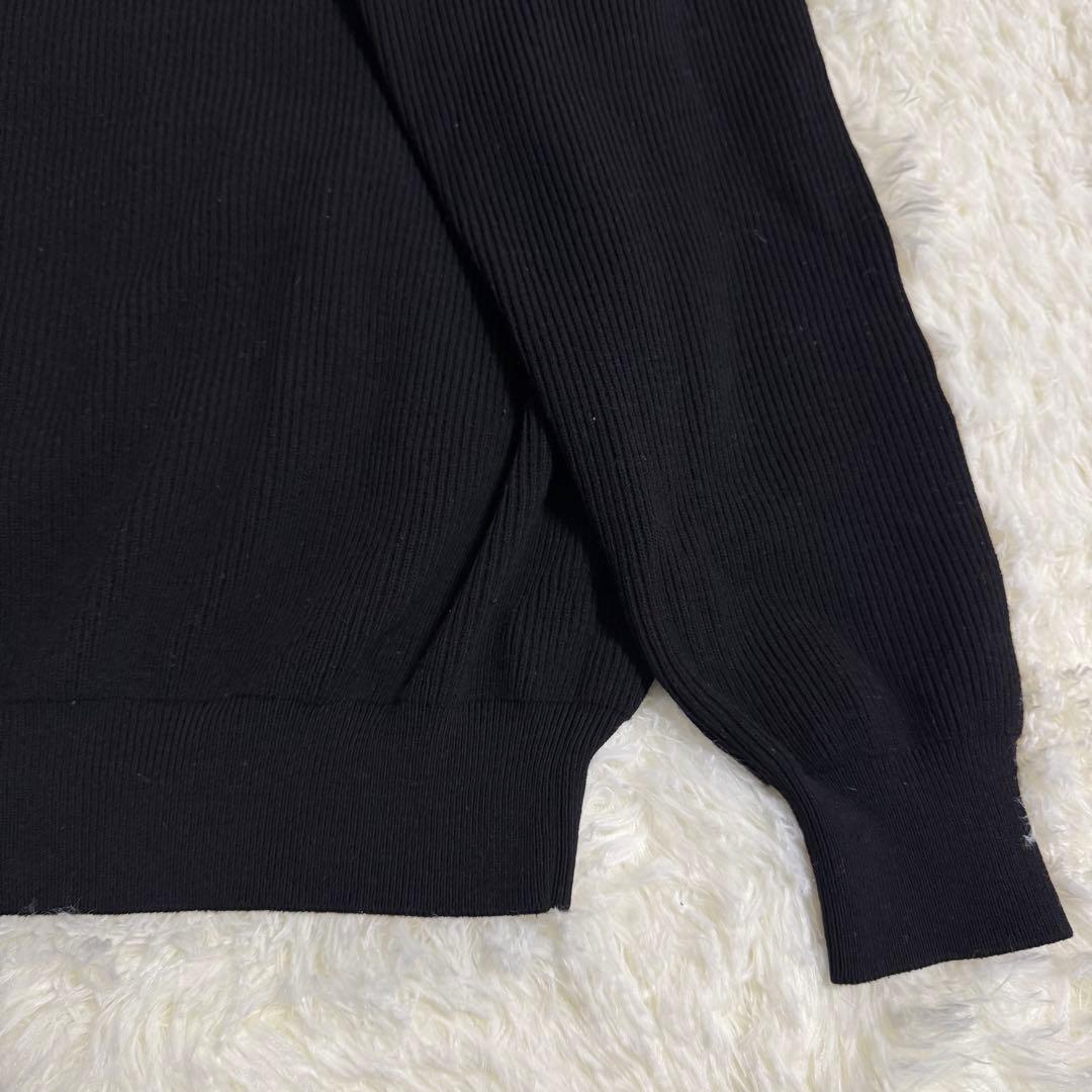 バトナー BATONER クルーネック ニット ブラック Mサイズ