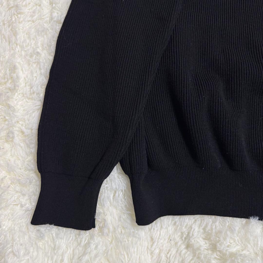 バトナー BATONER クルーネック ニット ブラック Mサイズ