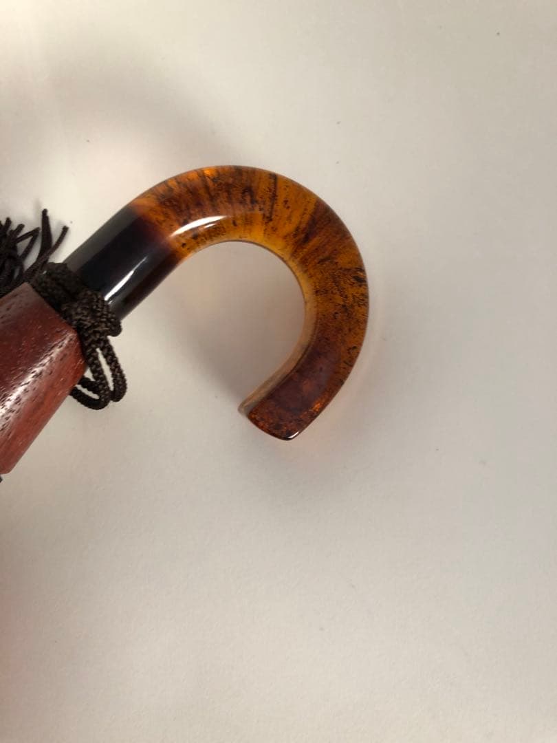 モンブランヤマグチ　ほぐし織　猫柄　折りたたみ傘 晴雨兼用55cm