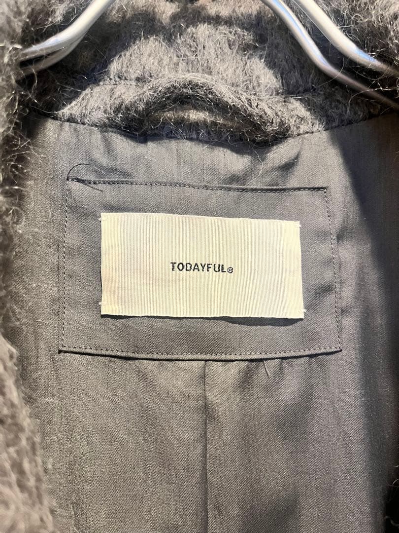 todayful シャギーオーバージャケット　size38
