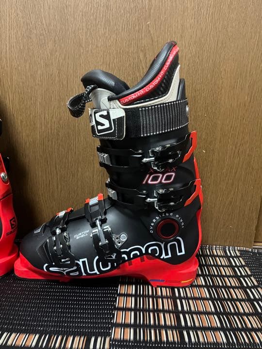 ケ*ン様 SALOMON X-MAX100 スキーブーツ 25〜25.5cm 送