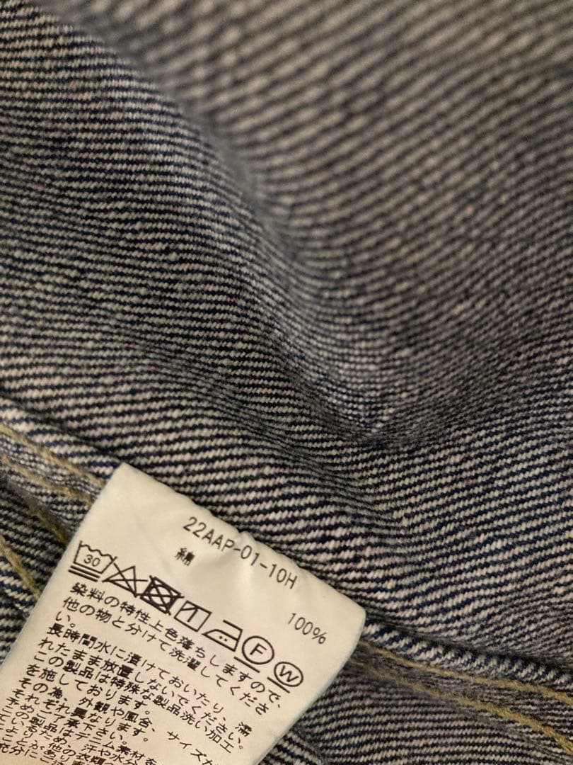 A.PRESSE 2ndタイプ デニムジャケット size:48
