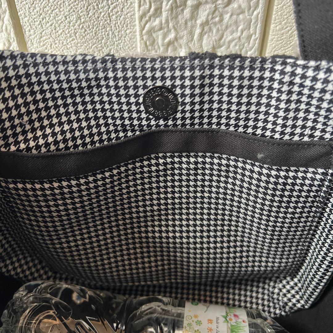 専用【ジョリーフルール】もふもふ　チューリップバック　S パンダブラック　①