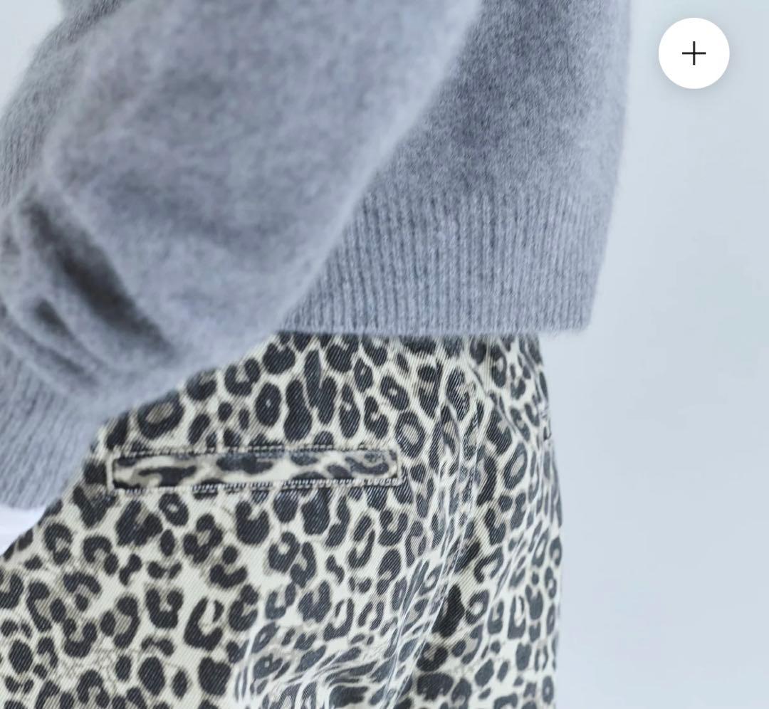 ウエストギャザーCanvasストレートパンツ