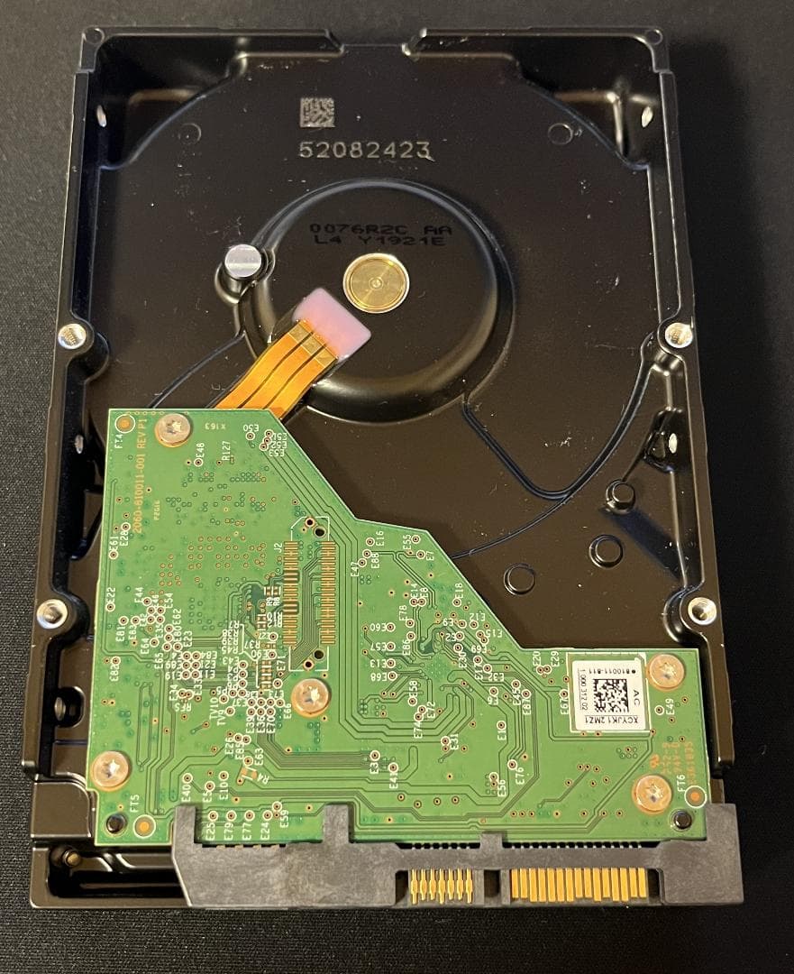 【中古正常品】WD Red 6TB HDD WD60EFAX NAS用