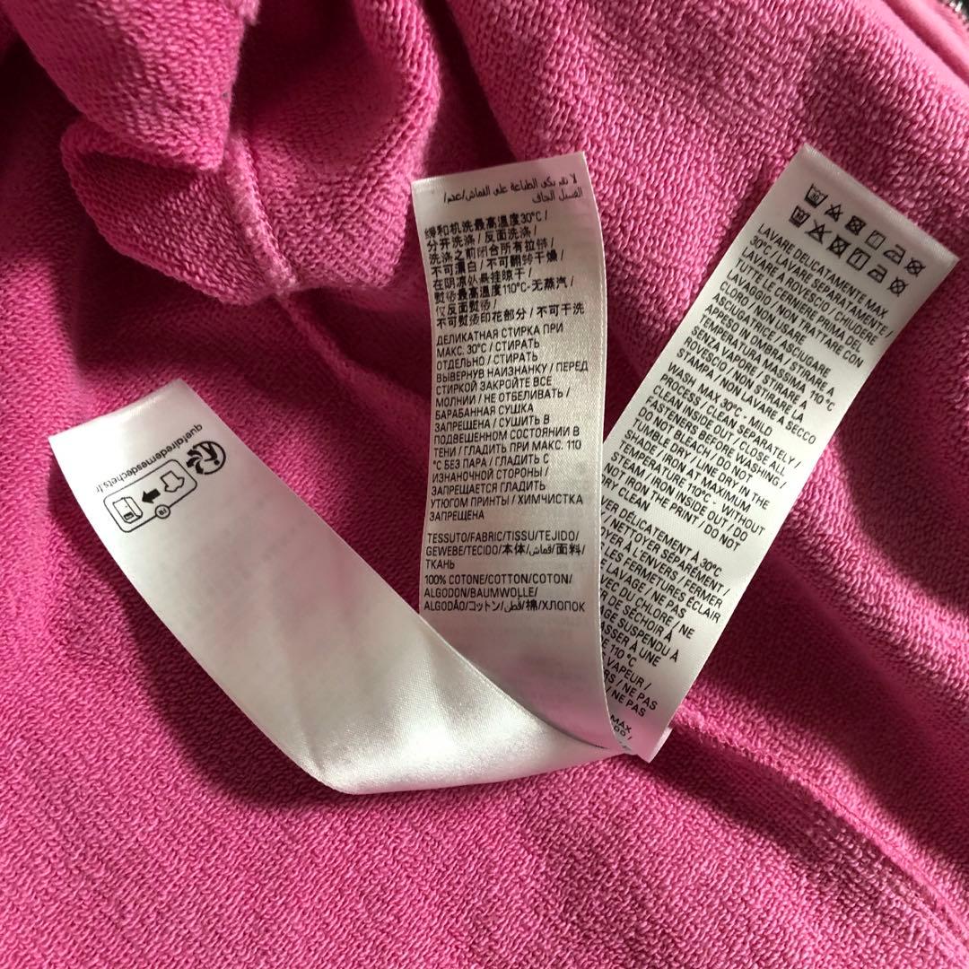 トップス BALENCIAGA 25SS fruity zipup hoodie pink