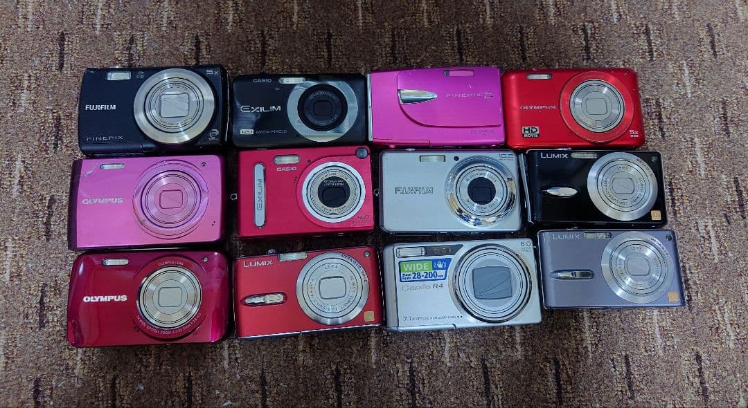 デジカメまとめ売り　ジャンク品