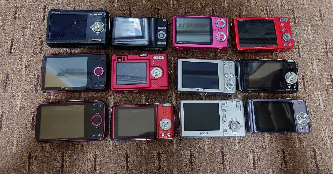 デジカメまとめ売り　ジャンク品