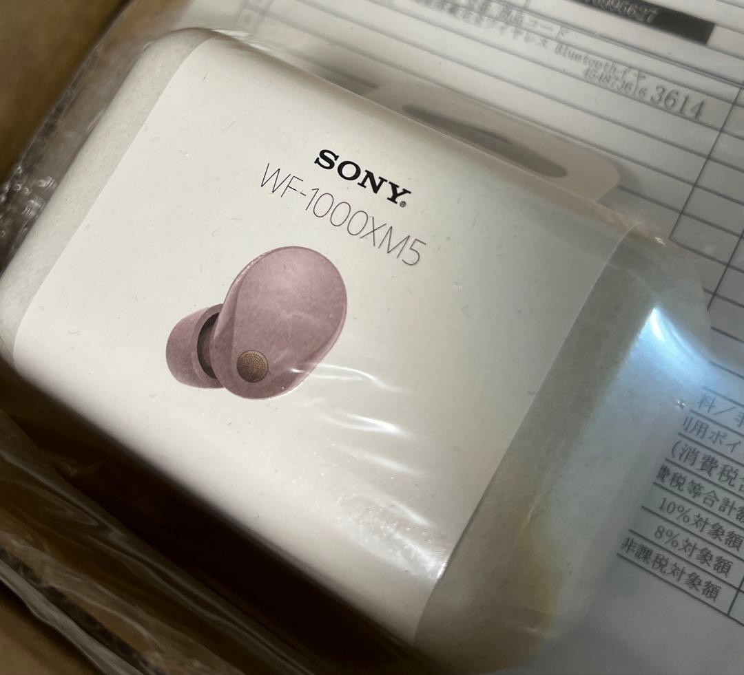 SONY ワイヤレスイヤホン WF-1000XM5 スモーキーピンク