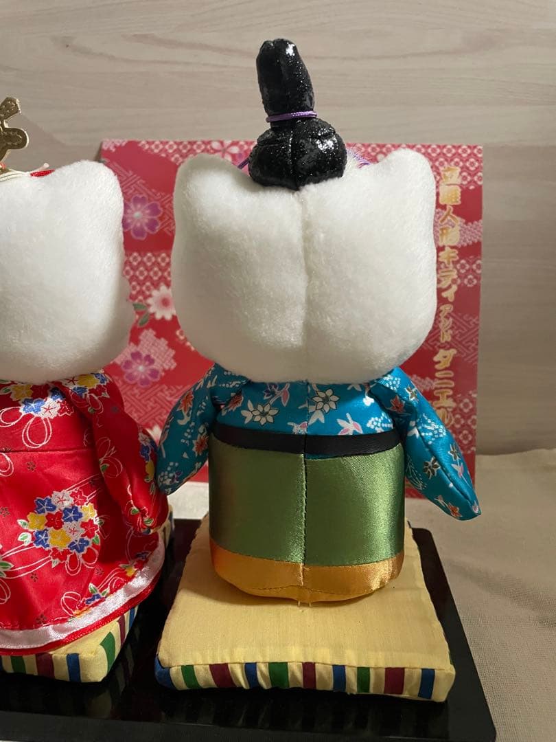 平成　レトロ　サンリオ　ハローキティ　ダニエル　雛人形　ぬいぐるみ