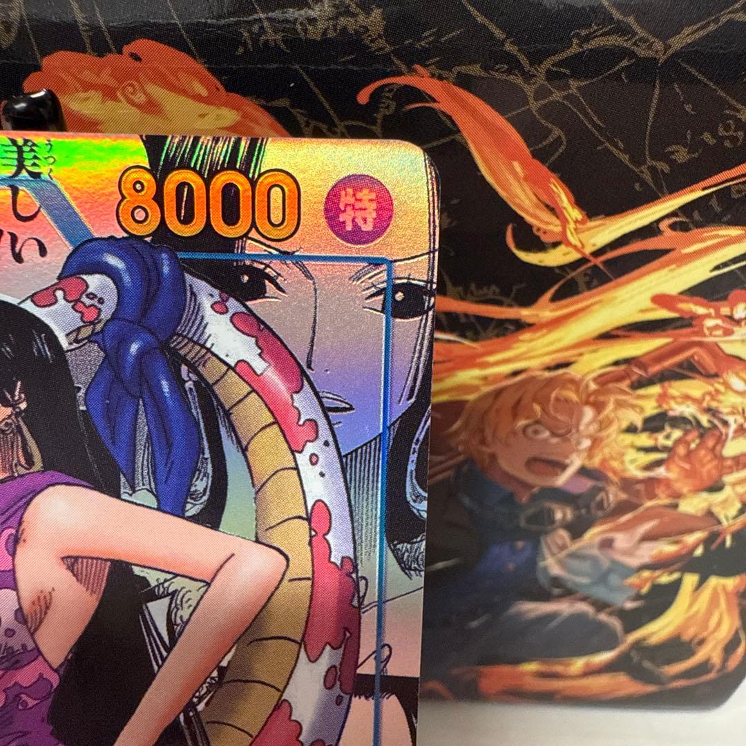 ワンピースカード　ボア・ハンコック コミパラ