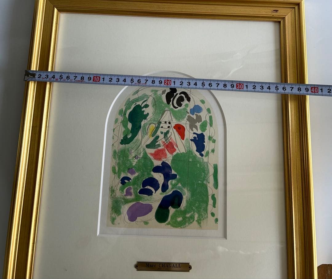 MARC CHAGALL マルク　シャガール　1960年　リトグラフ 額絵