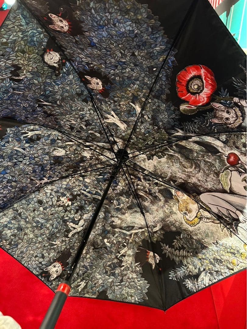 販売終了　限定　ヒグチユウコ　韓国　SECRET FOREST 長傘　かさ