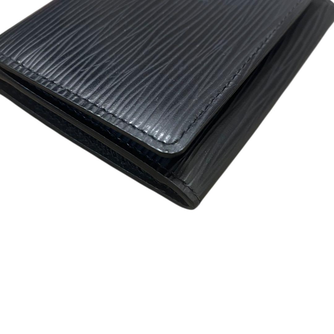 【美品★イニシャル入】ルイヴィトン 名刺入れ カードケース エピ ブラック