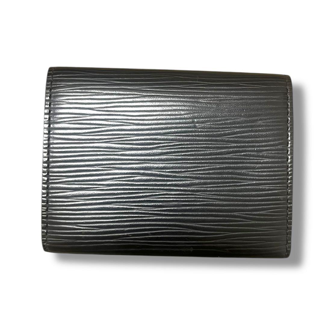 【美品★イニシャル入】ルイヴィトン 名刺入れ カードケース エピ ブラック