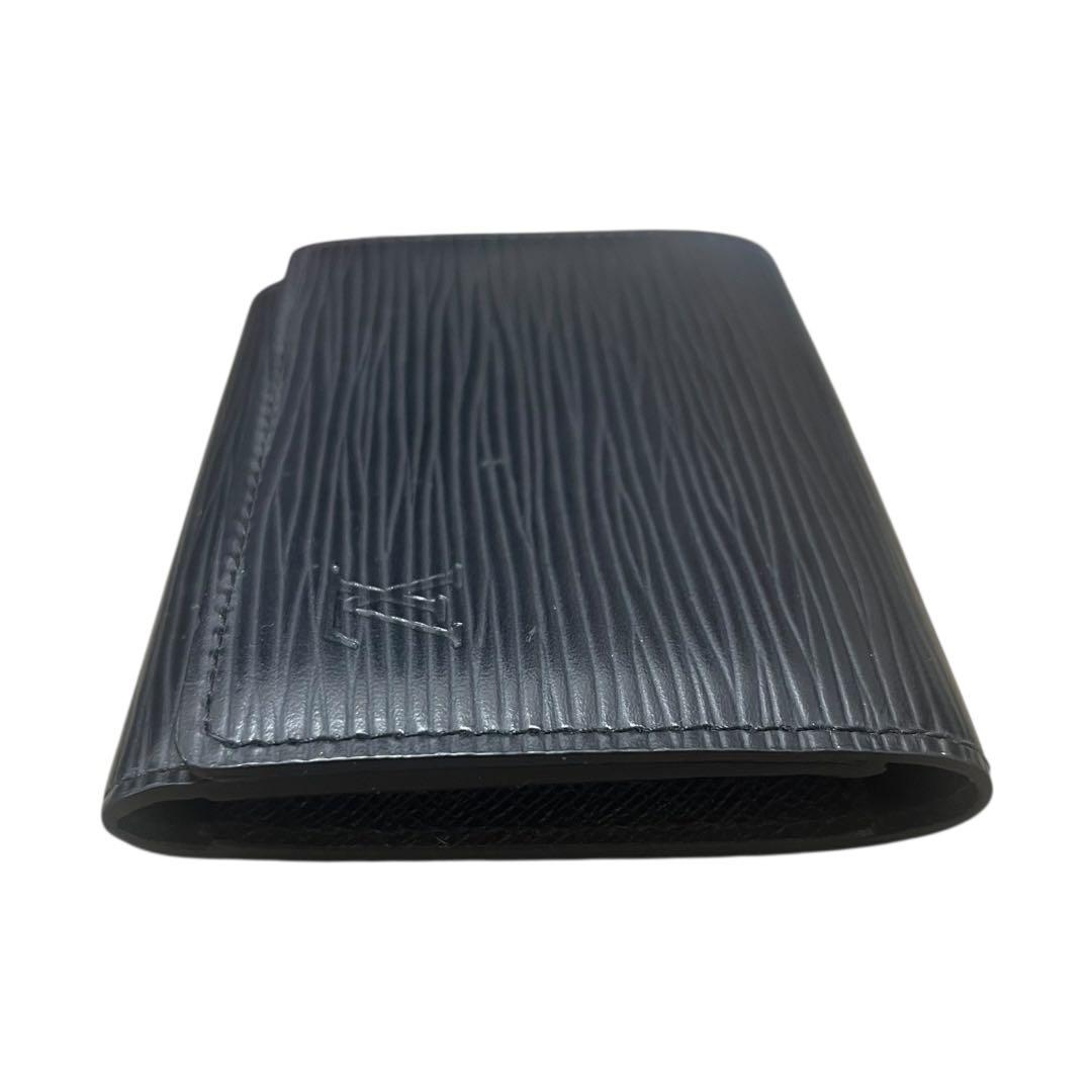 【美品★イニシャル入】ルイヴィトン 名刺入れ カードケース エピ ブラック