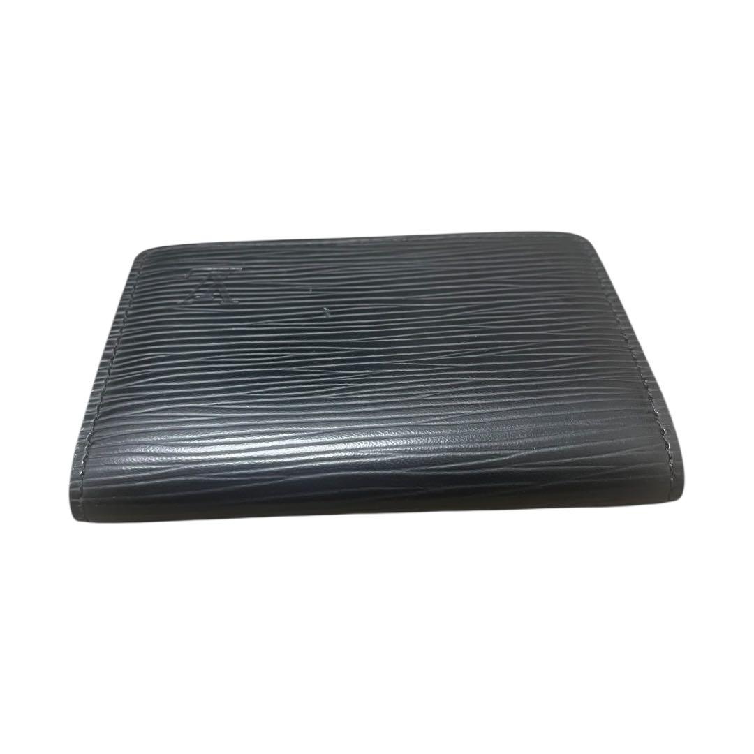 【美品★イニシャル入】ルイヴィトン 名刺入れ カードケース エピ ブラック