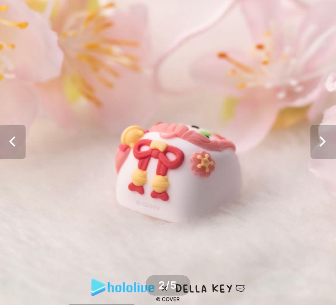 Della key x hololiveさくらみこArtisan Keycap