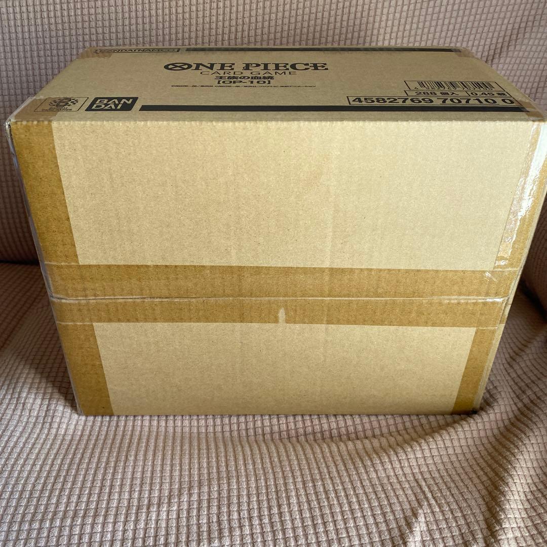 【新品未開封カートン】ワンピース カードゲーム 王族の血統１カートン12BOX