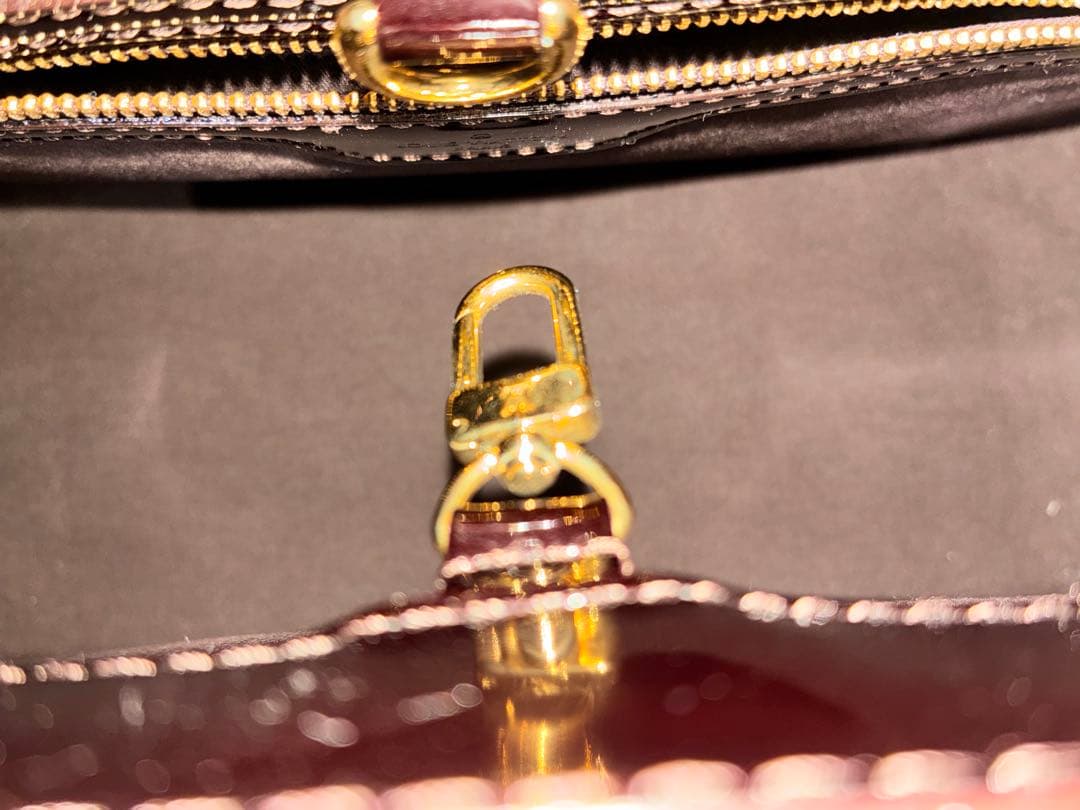 ルイ・ヴィトン ヴェルニ　アマラント　レイユール　バレンタイン限定品