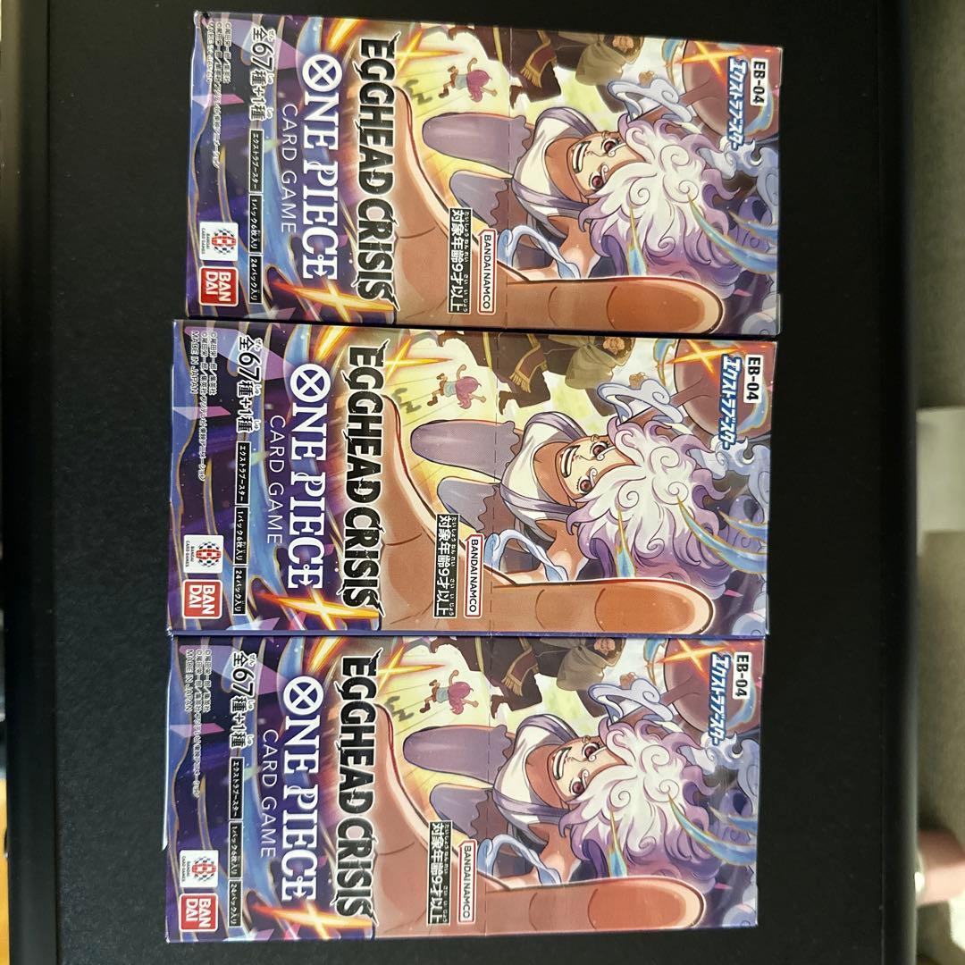 EGGHEAD CRISIS ONE PIECE カードゲーム 3ボックス