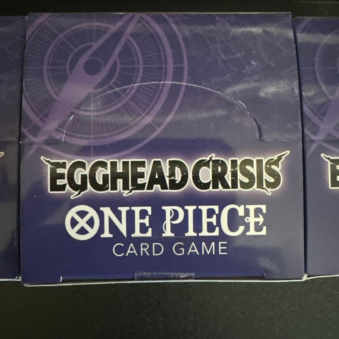 EGGHEAD CRISIS ONE PIECE カードゲーム 3ボックス