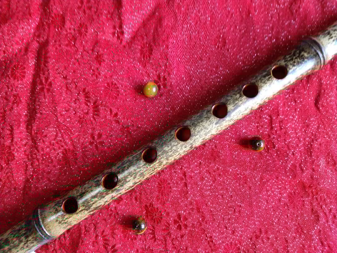 66 和笛 眞笛 竹笛 古典調七穴六本調子 根岸篠笛工房