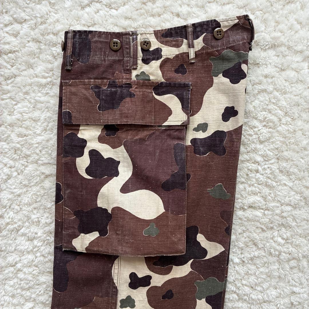 美品Lot1099 US ARMYカモフラージュカーゴパンツ30ウエアハウス迷彩
