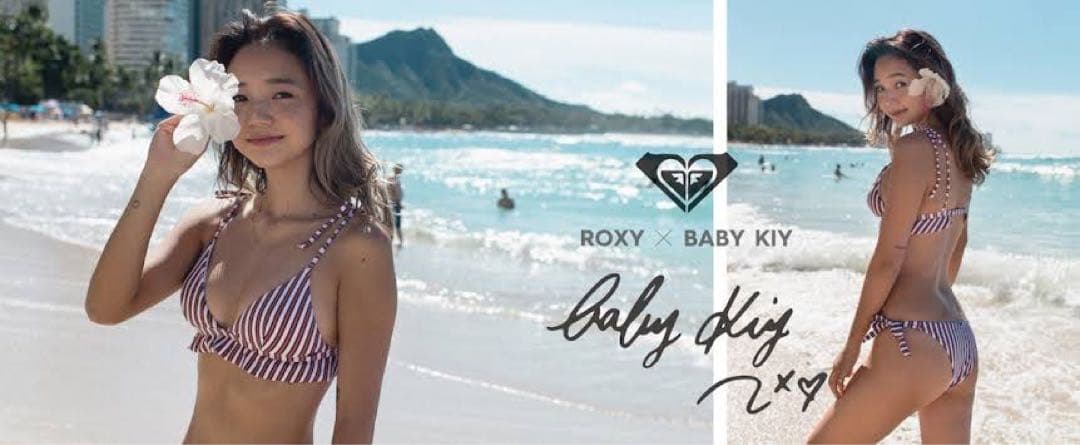 baby kiy × Roxy ビキニ　moekoです