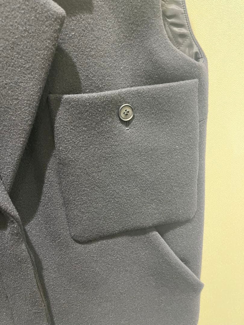 桃⭐︎即購入OK！ セオリーリュクス美品中綿ベスト　ネイビー38