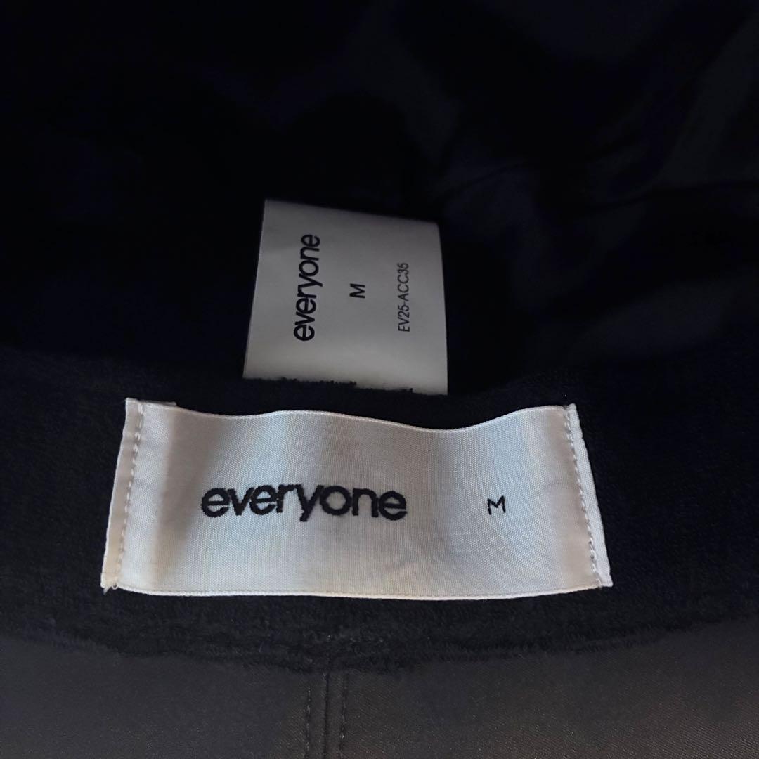 2025AW everyone bucket hat black ブラック